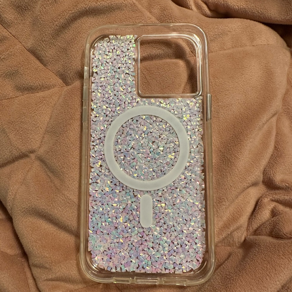 iPhone 14 Pro Max Glitter Phone Case with MagSafe Compatibility